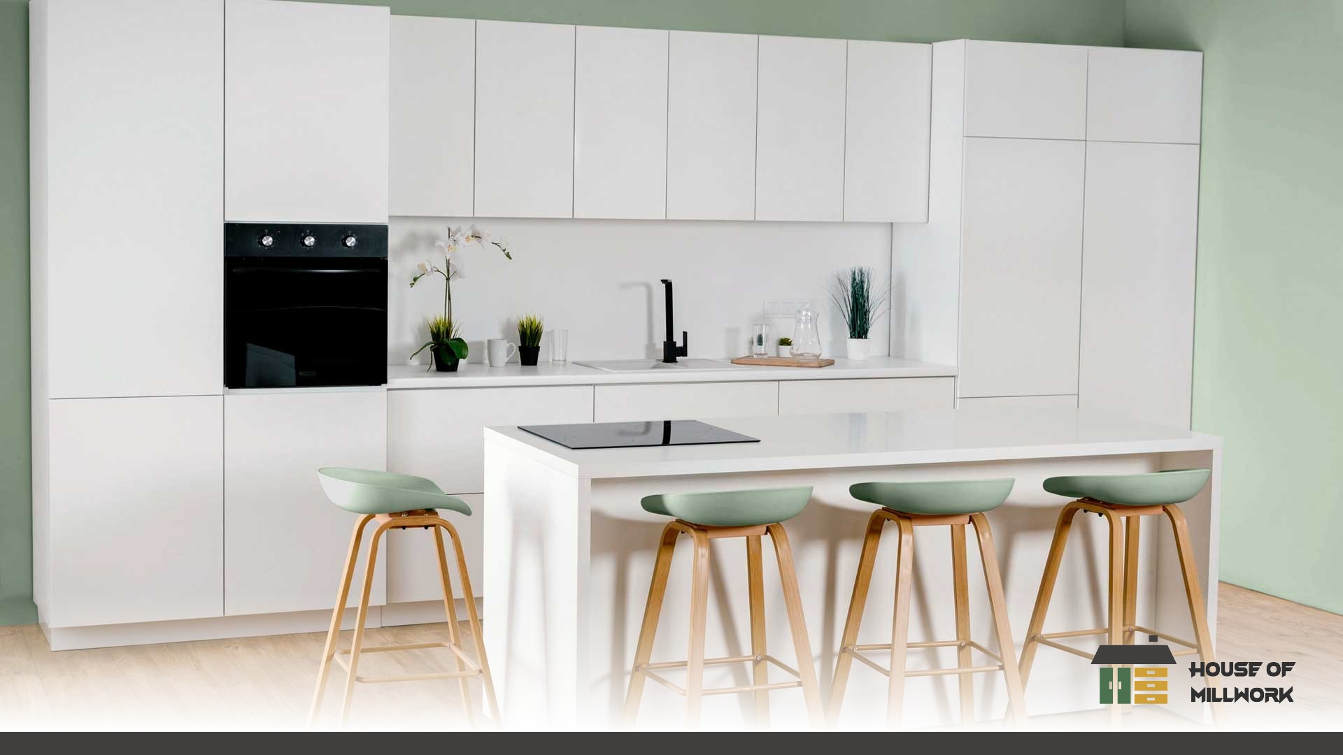 Professional cabinet installation with laser leveling in Nanaimo as part of kitchen cabinet preparation and permits.