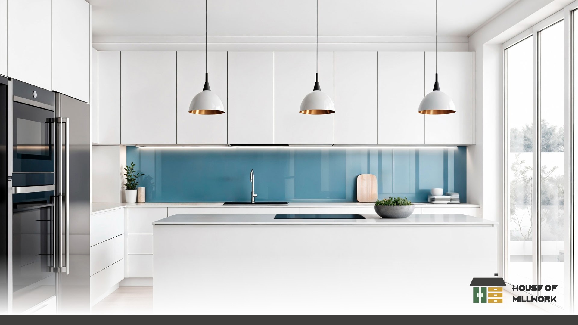 Flat-pack and ready-to-assemble cabinet assembly on a shop floor, illustrating differences between RONA and custom kitchen cabinets for island projects.