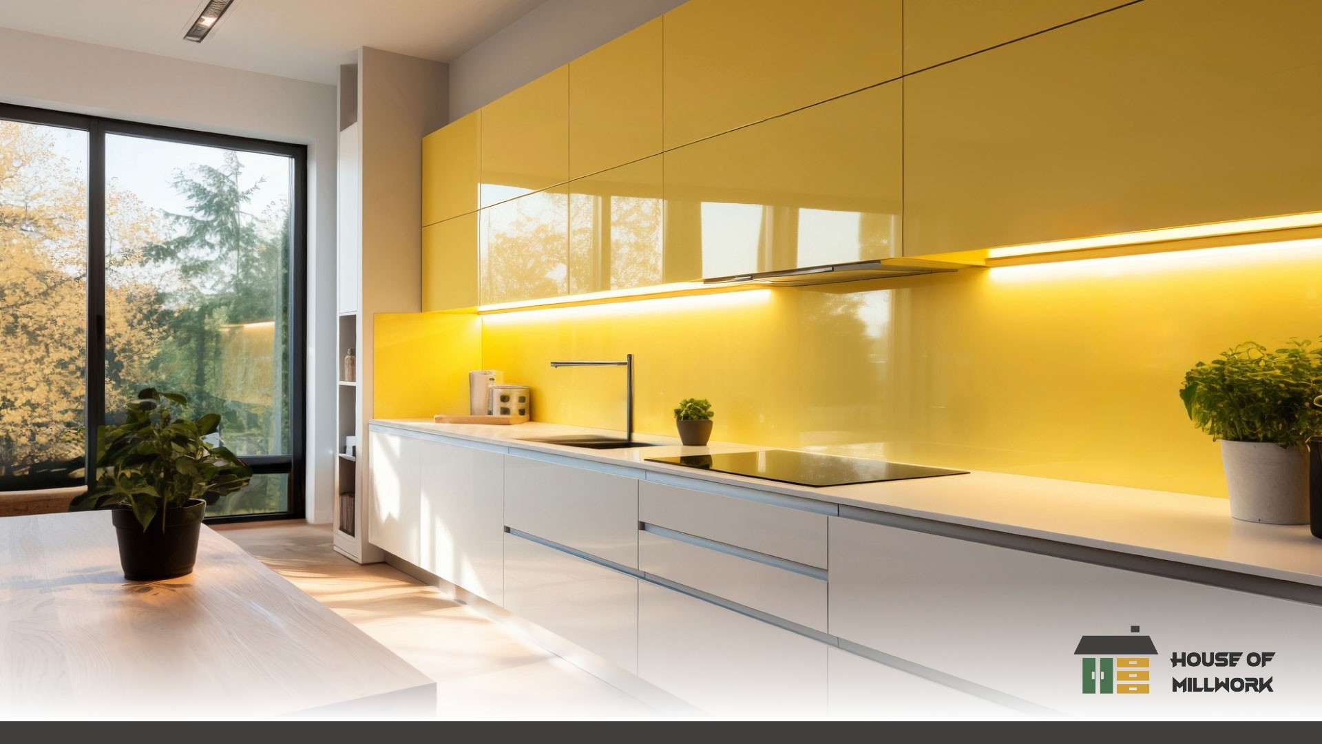 Local cabinetmaking in Nanaimo with table saws, clamps, and cut lists crafting shaker style kitchen cabinets.