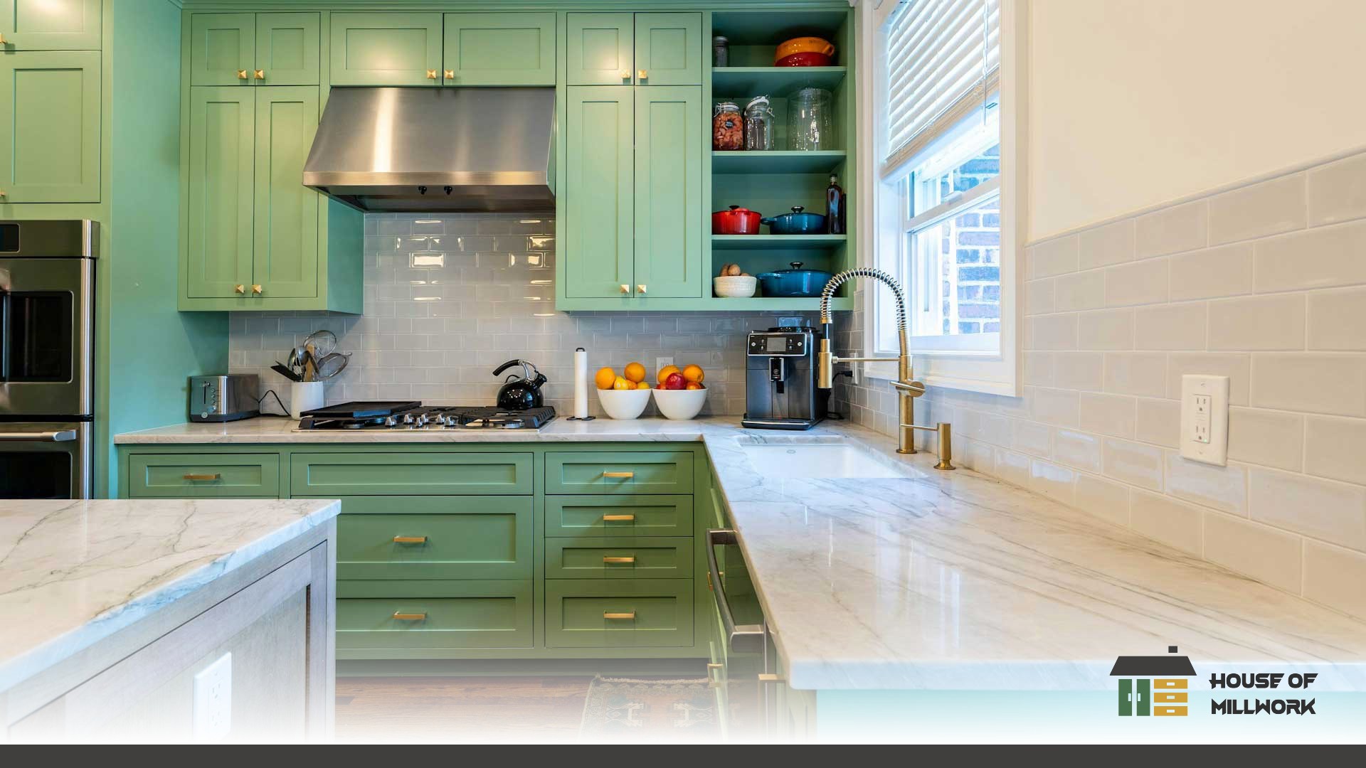 Flat-pack and RTA cabinet assembly highlighting electrical and plumbing points before installation on the shop floor.