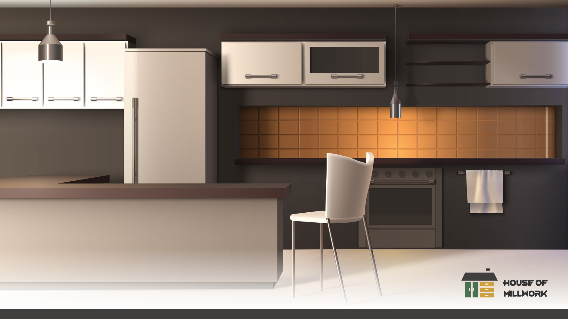 Bathroom vanity builds with undermount sinks designed as moisture resistant cabinet solutions for basements and suites.