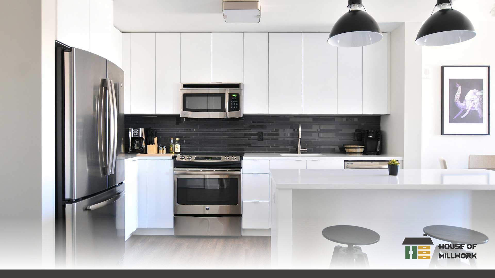 Professional cabinet installation with laser leveling ensures perfect fits in Nanaimo rental suite kitchens.