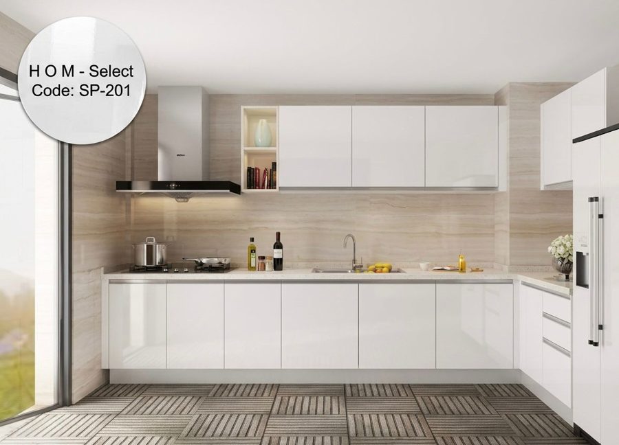 HOM-Select SP001 — Polar White Glossy