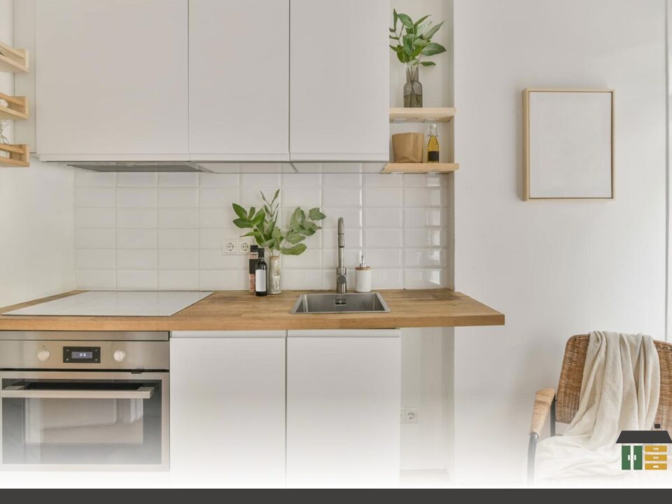 Lifetime warranty details explained with focus on custom shaker-door kitchens in matte white with handles.