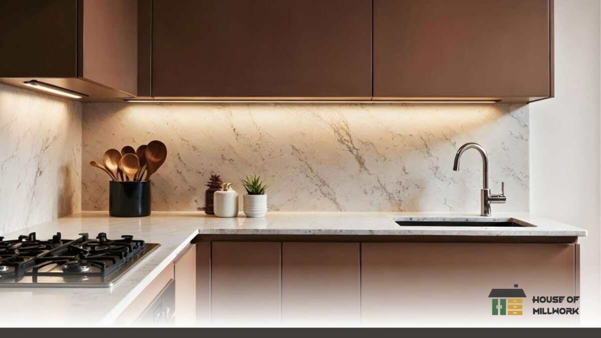 Budgeting a kitchen remodel in BC featuring custom shaker-door kitchens with matte white cabinets and handles.