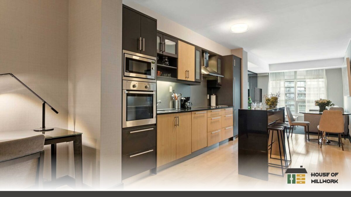 Planning your cabinet order in Nanaimo featuring custom shaker-door kitchens with matte white finishes and handles.